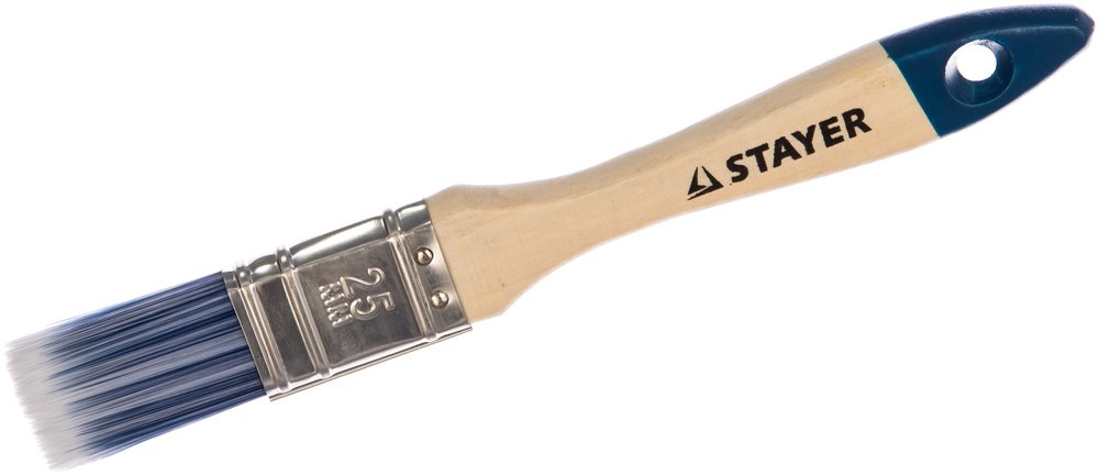 Плоская кисть 25 мм STAYER AQUA-STANDARD 01032-025