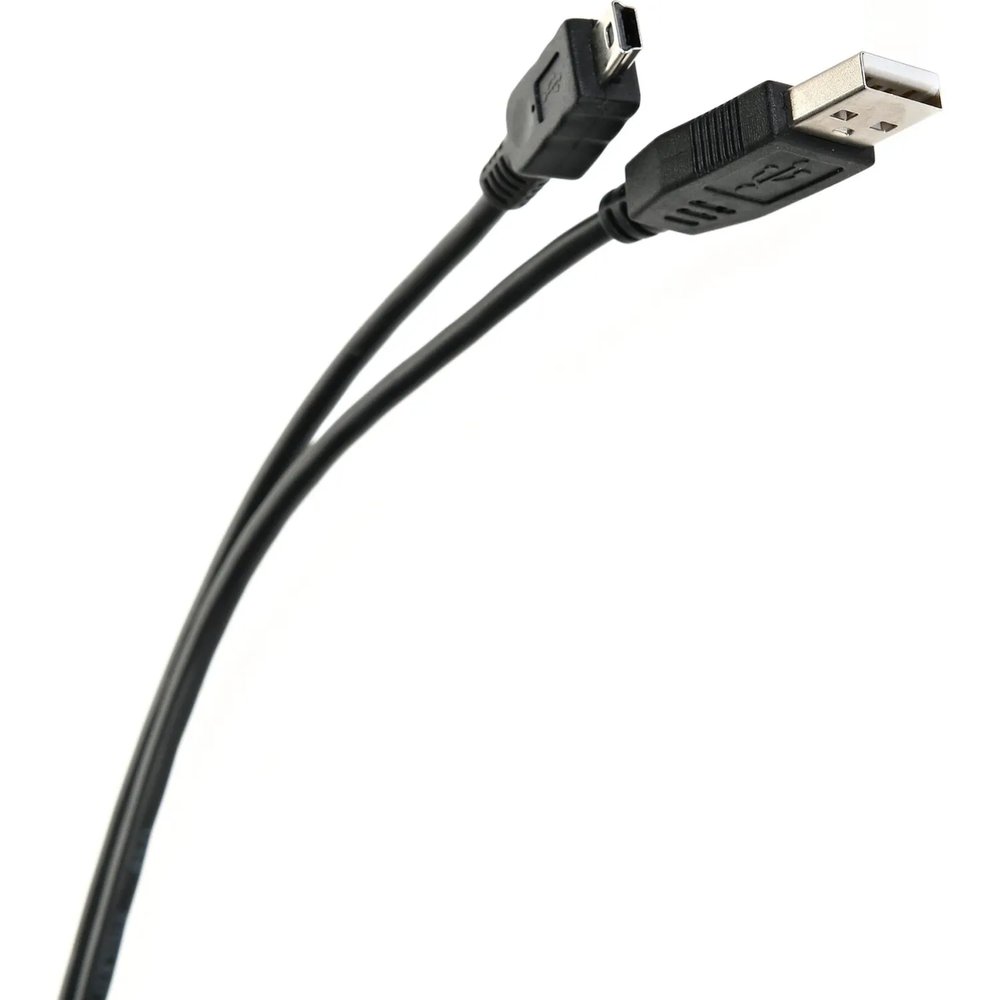 Кабель USB 2.0 A-->,mini-B 5P (1,8м) чёрный, Telecom <,TC6911BK-1.8M