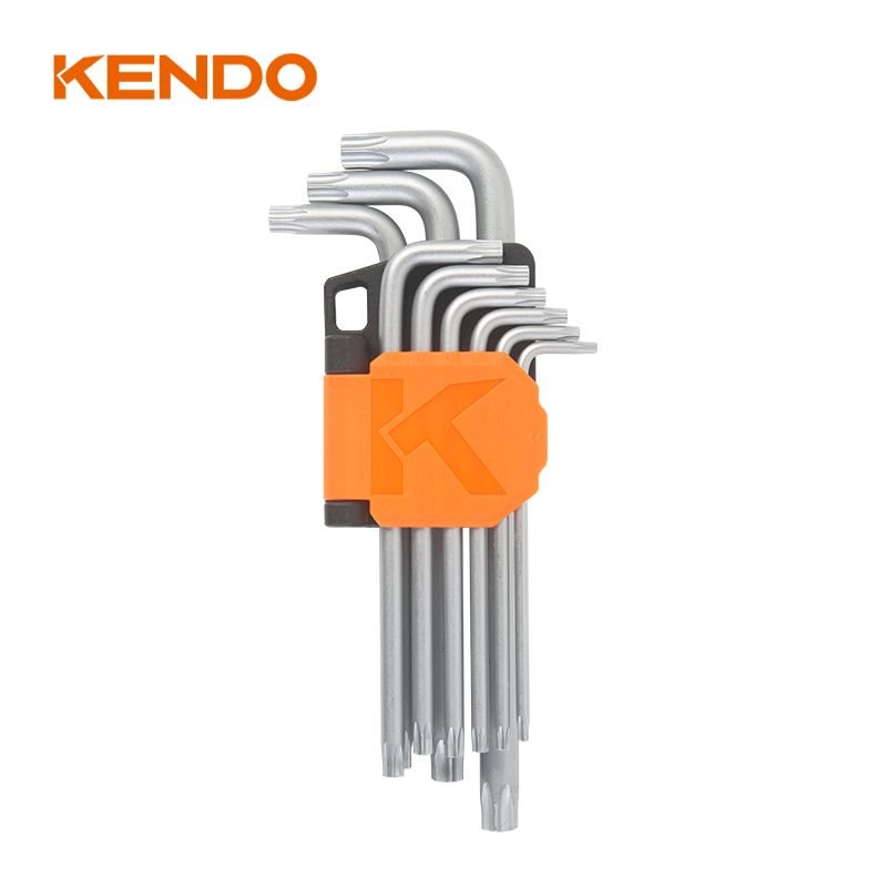 Набор длинных ключей TORX KENDO 9 шт. 20742