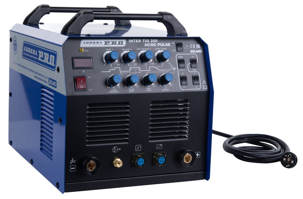 Аргонодуговой сварочный инвертор Aurora PRO INTER TIG 200 AC/DC PULSE Mosfet 10052