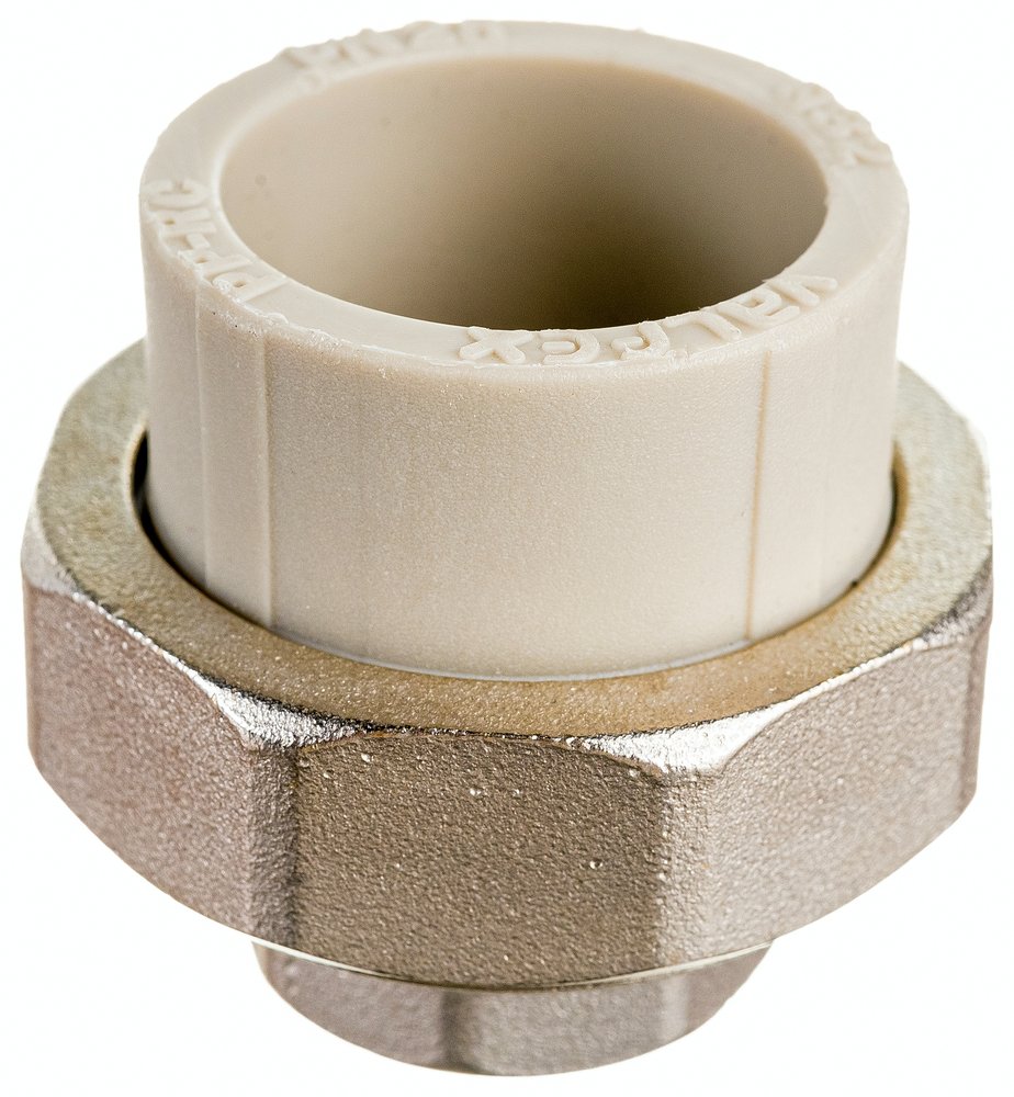 Комбинированная муфта VALFEX PP-R серая, разъем 32х3/4 дюйма ВР 10155220Г 127-1035