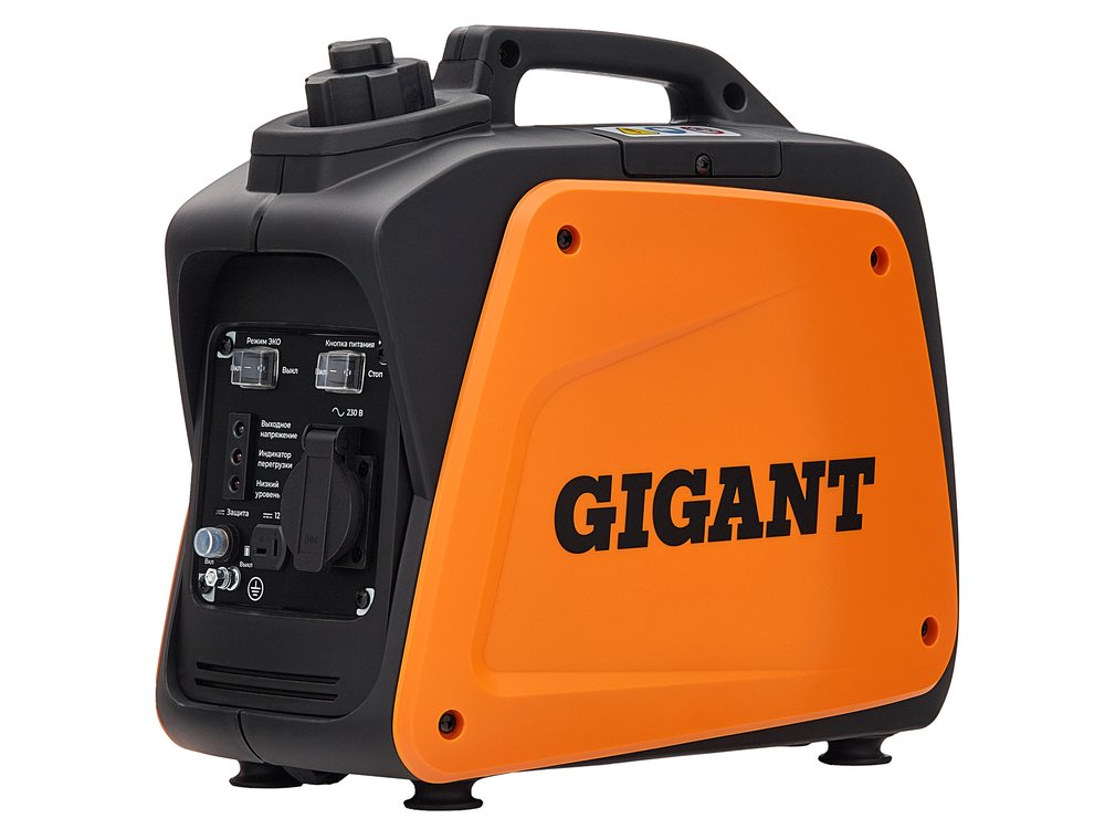 Инверторный генератор Gigant (800 Вт, 12 В розетка, тихий) GPIGL-800