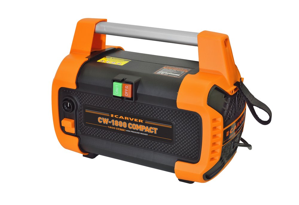 Мойка в/давл. CARVER  CW-1800 COMPACT 1800 Вт, 110-150 бар, 6,2-7 л/мин 01.023.00010