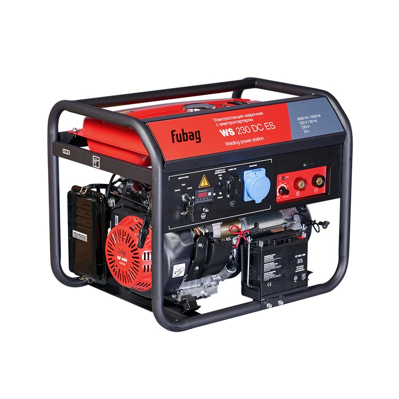 Сварочная электростанция FUBAG WS 230 DC ES бензиновая, 220В 646247
