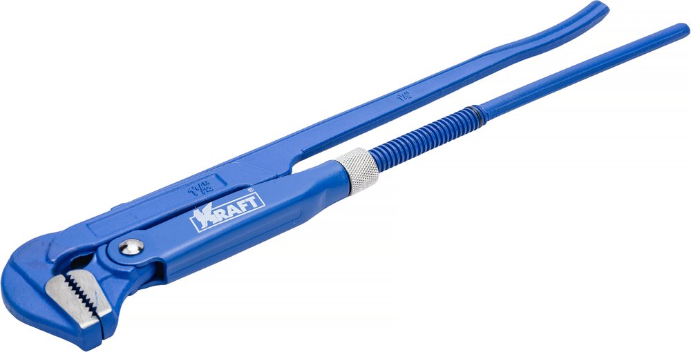 Трубный ключ KRAFT №2 рычажный, с прямыми губками KT 700831