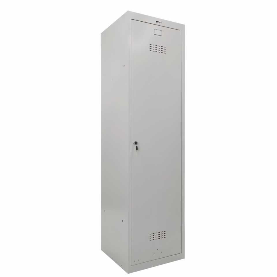 Металлический шкаф для одежды BRABIX LK 11-50 2 отделения, 1830х500х500 мм, 22 кг 291132