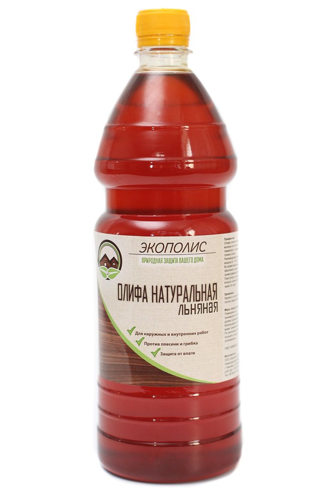 Олифа Экополис натуральная льняная, 1 л olifa1