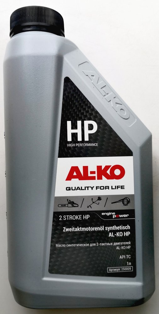 Масло синтетическое HP для 2-тактных двигателей, 1 л AL-KO 250009