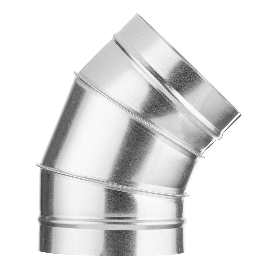 Отвод для воздуховодов 355 мм, 45 гр Diaflex УФ-01004029