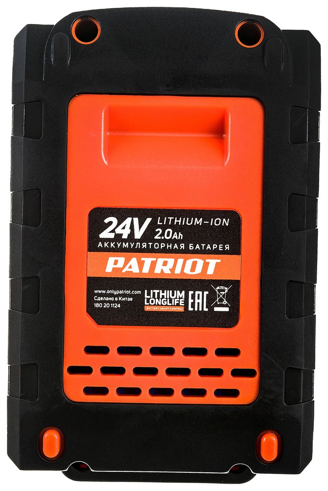 Аккумулятор PB BR 24V Li-ion ES 2.0Ah PATRIOT 180201124