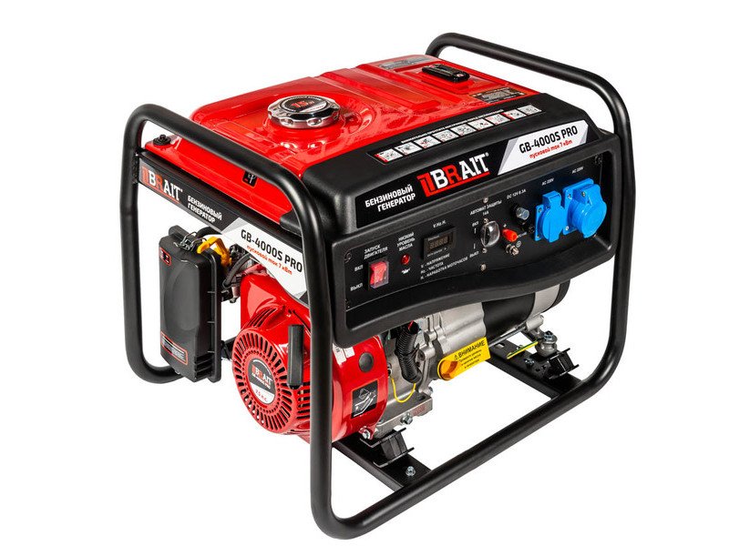 Бензиновый генератор BRAIT GB-4000S PRO 02.01.031.035