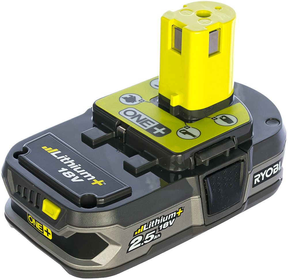 Аккумулятор Ryobi ONE+ RB18L25 5133002237 (18 В, 2.5 А*ч, Li-Ion)