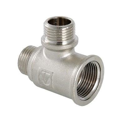 Тройник с двумя переходами на наружную резьбу VALTEC  3/4х1/2х3/4 вн.-нар.-нар VTr.133.RN.050405