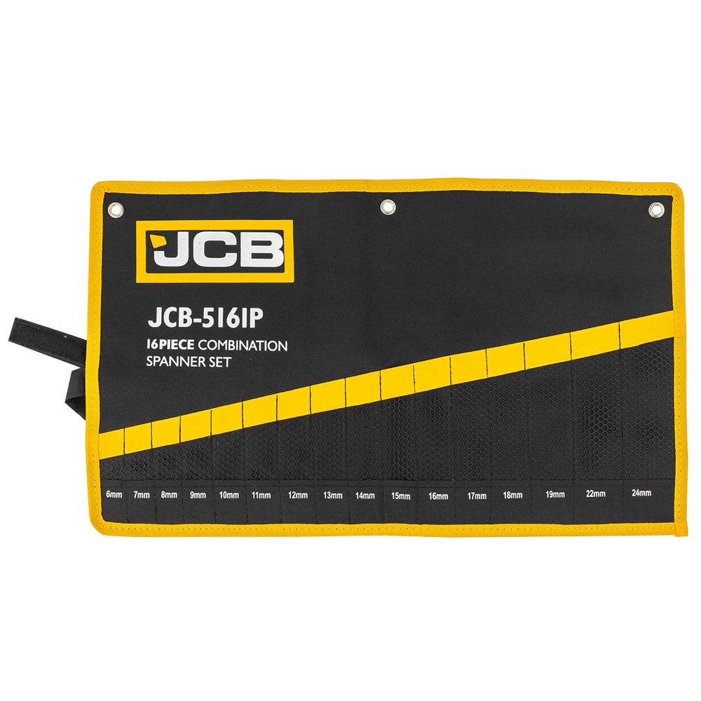 Органайзер JCB тканевый для набора ключей 16пр. JCB-5161P-P(57163)