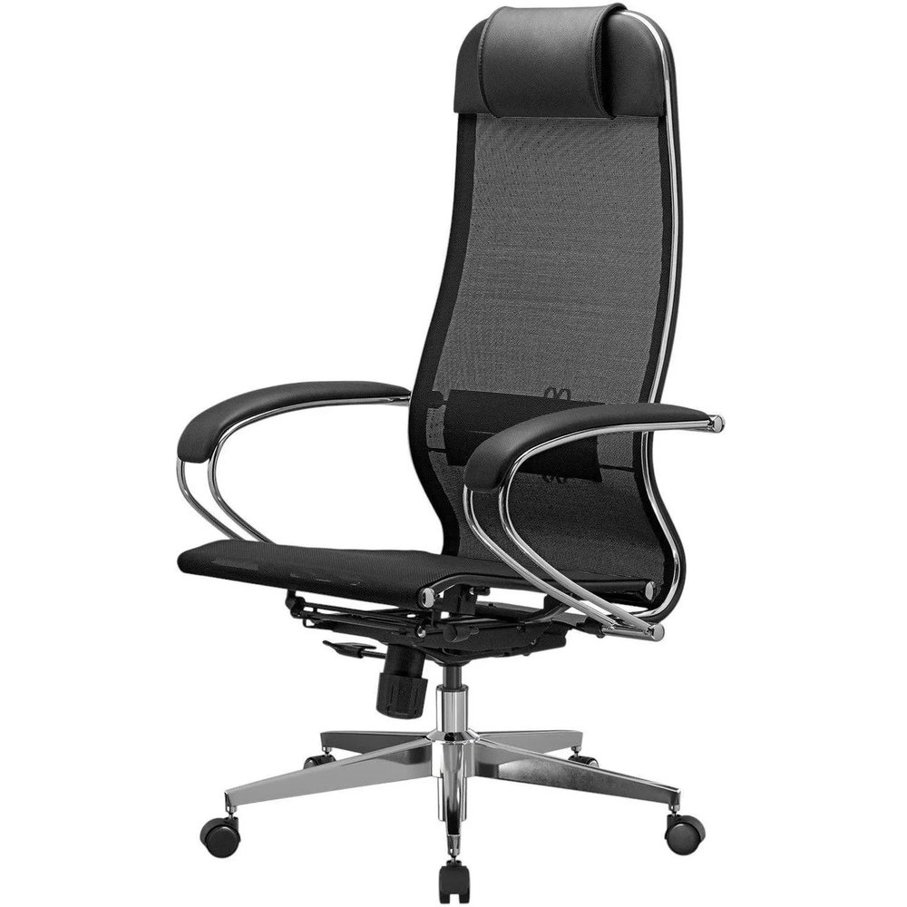 Кресло МТ_ErgoLife Set 4/подл.131/осн.Synchro 004 Черный z212.16.1.3E3