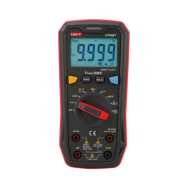 Цифровой мультиметр UNI-T UT60BT с автодиапазоном Bluetooth True RMS NCV 00-00012336
