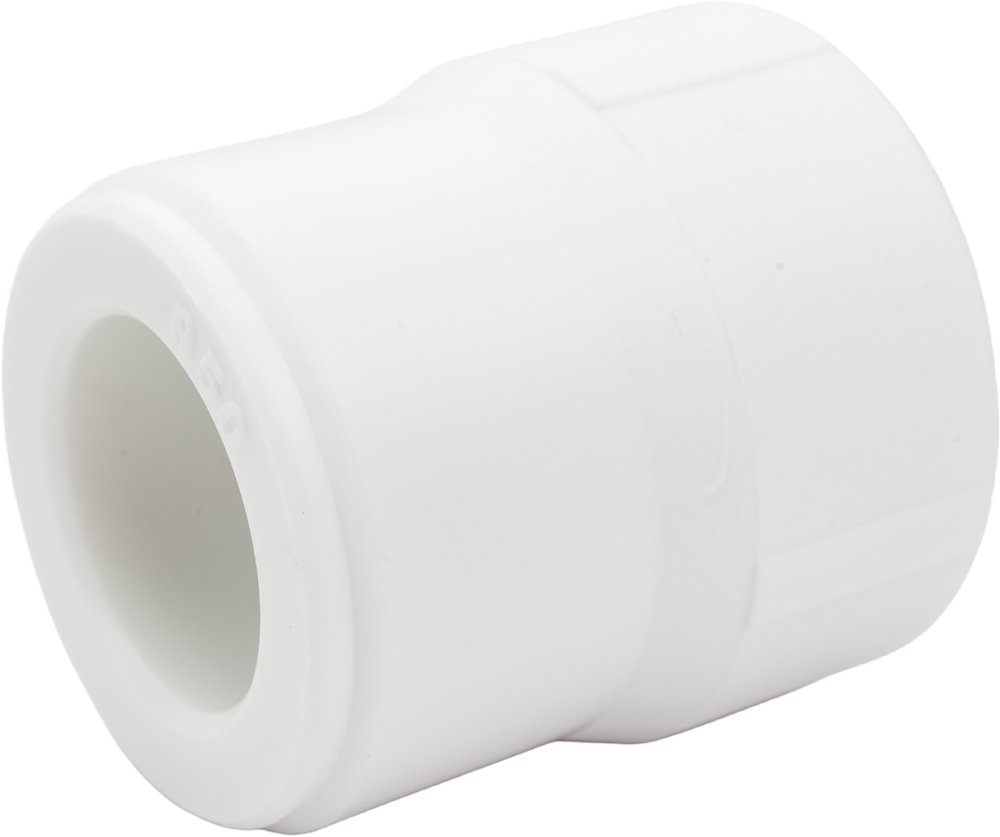 Переходная муфта VALFEX PP-R белая, 50х40 мм, вн/нр пайка 10005040 127-0284