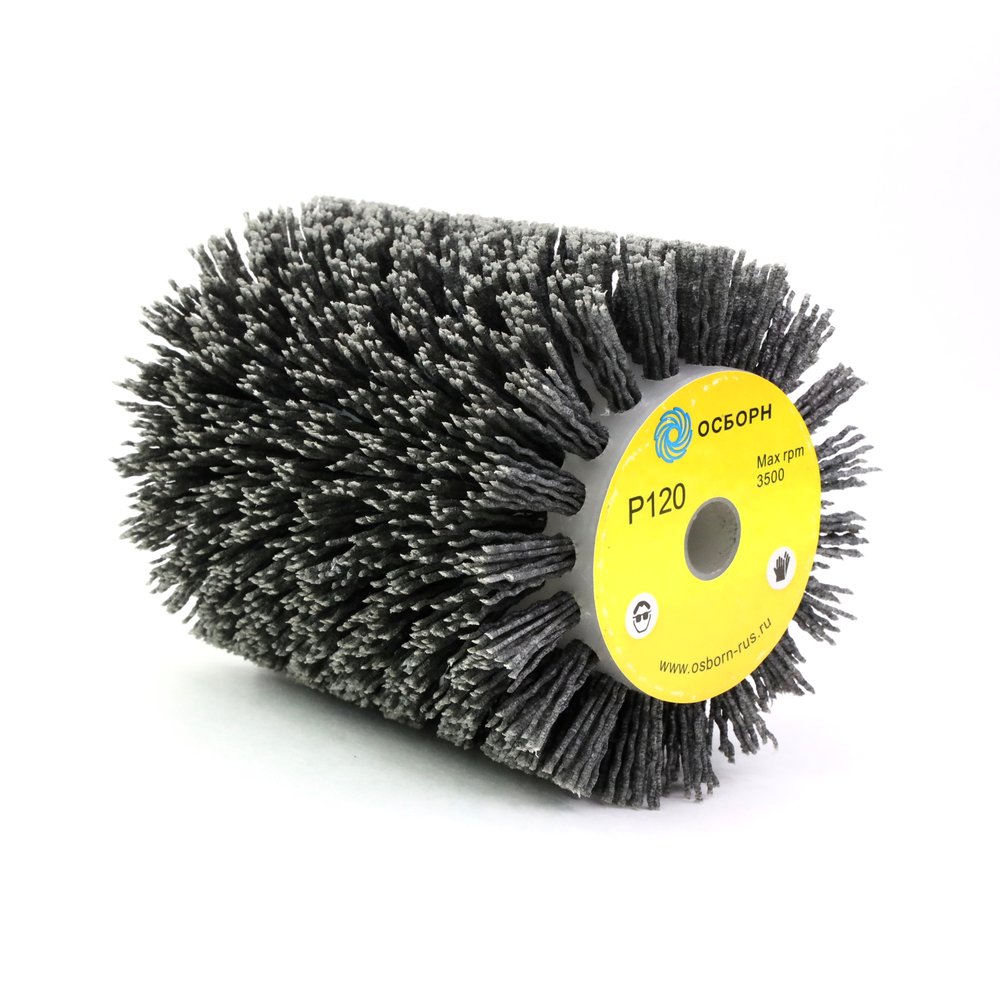 Щетка валик нейлоновая 6-028 (100 мм, P120) для Makita 9741 ОСБОРН PLM.RB10012013P120