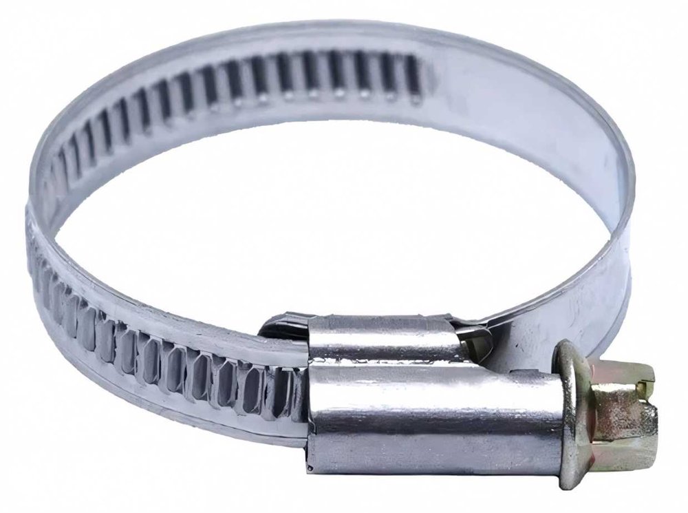 Червячный хомут vertextools нерж. сталь W2, 190-210 мм, 20 шт. 08-190-210