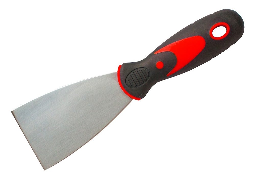 Малярный шпатель GROSSMEISTER PRO, 2K рукоятка, 100 мм 001777100