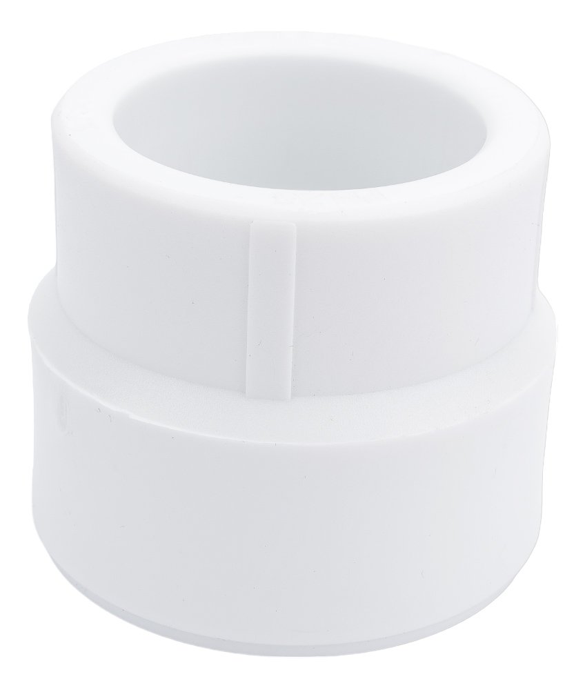 Муфта переходная VALFEX PP-R белая, 90х63 мм, вн/нр пайка 10009063 127-0293