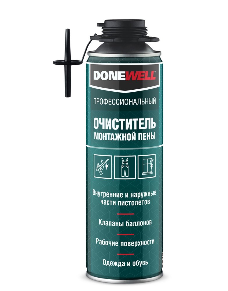 Очиститель монтажной пены DONEWELL, 650 мл DPP06C