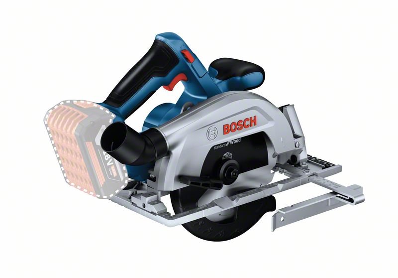 Аккумуляторная циркулярная пила Bosch GKS 185-LI (Соло) 06016C1221