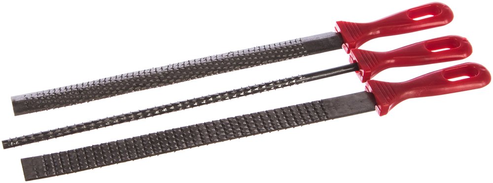 Рашпили по дереву Top Tools набор 3шт. 06A530