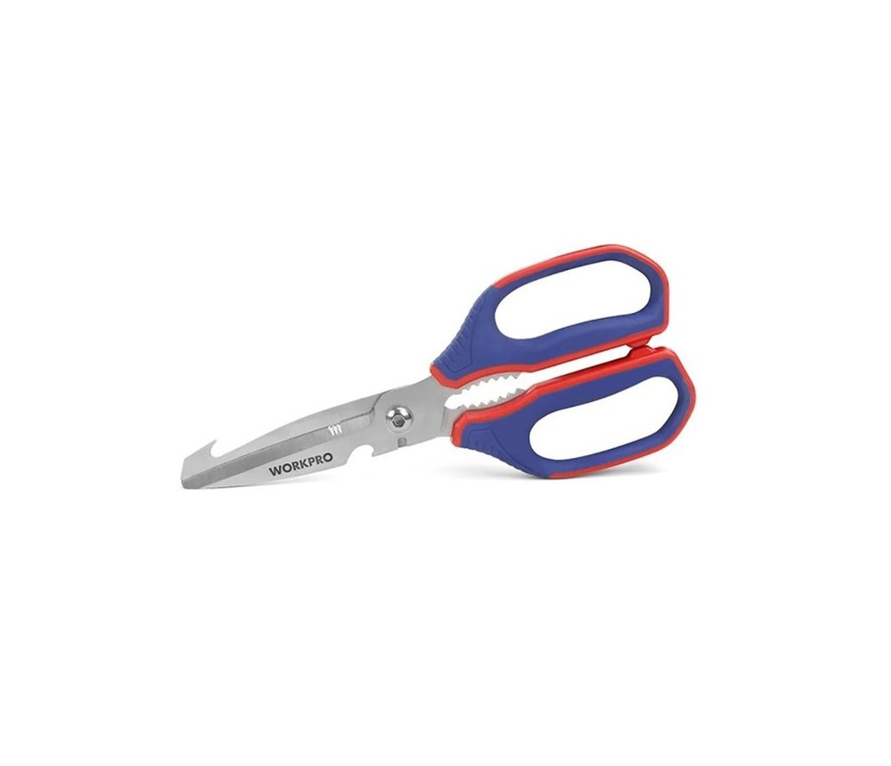 Многофункциональные кухонные ножницы WORKPRO 250 мм WP214006