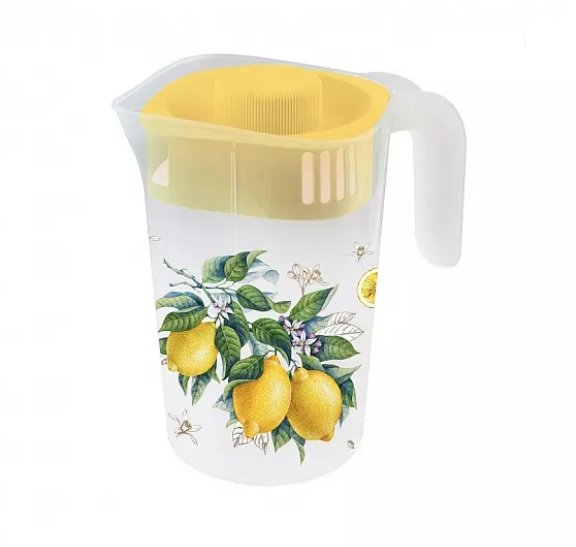 Кувшин ПОЛИМЕРБЫТ Fresh с крышкой, 2 л 431755800