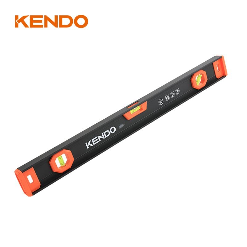 Двутавровый алюминиевый уровень KENDO 400 мм 35252