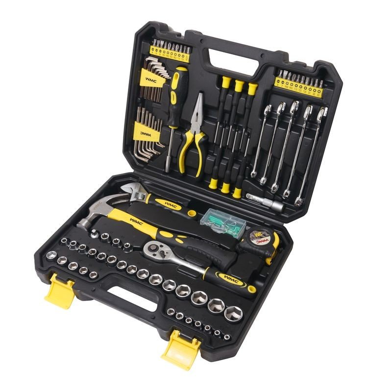Набор инструментов WMS Tools 1/4'', 3/8', 128 предметов WMC-30128 WMC-30128(48133)