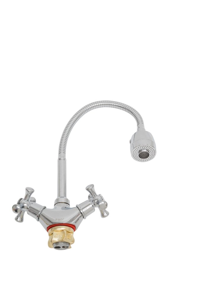 Смеситель для кухни G-lauf с высоким гибким изливом, хром QTZ4-E827
