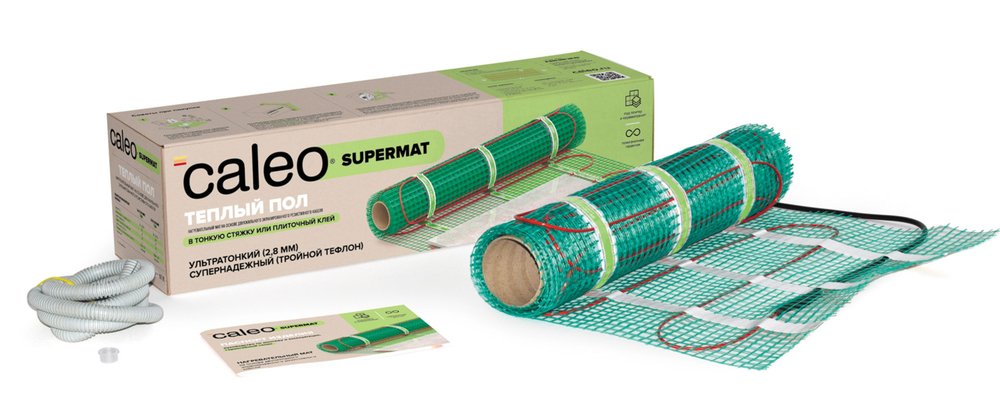 Комплект теплого пола SUPERMAT (СУПЕРМАТ) 200-0,5-0,7 Caleo КА000001712