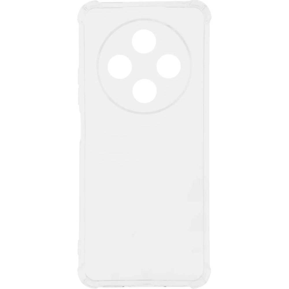 Чехол накладка PERO силикон для Xiaomi Poco C75 прозрачный усиленный