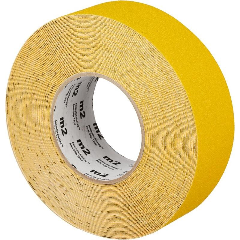 Противоскользящая лента Mehlhose GmbH цвет желтый, 50 мм х 18,3 м M1GR050183