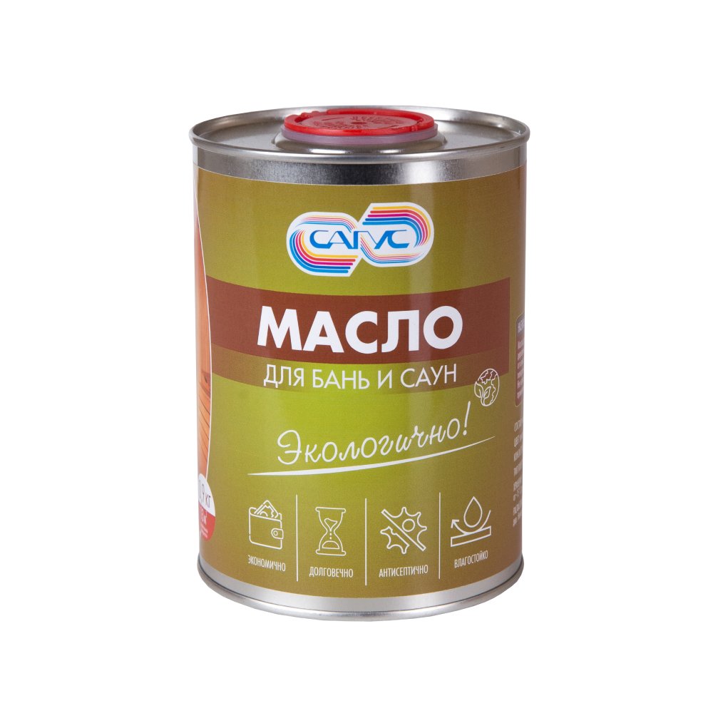 Масло для бань и саун САГУС 0.9 кг БС 0876