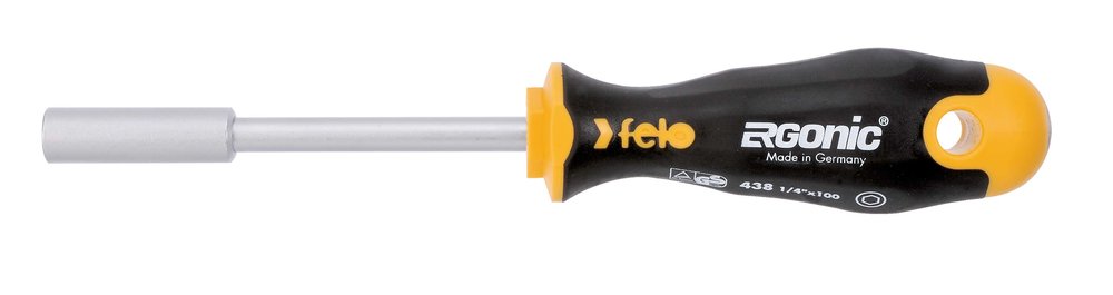 Отвертка Felo Ergonic с насадкой под биты 1/4' 43812540
