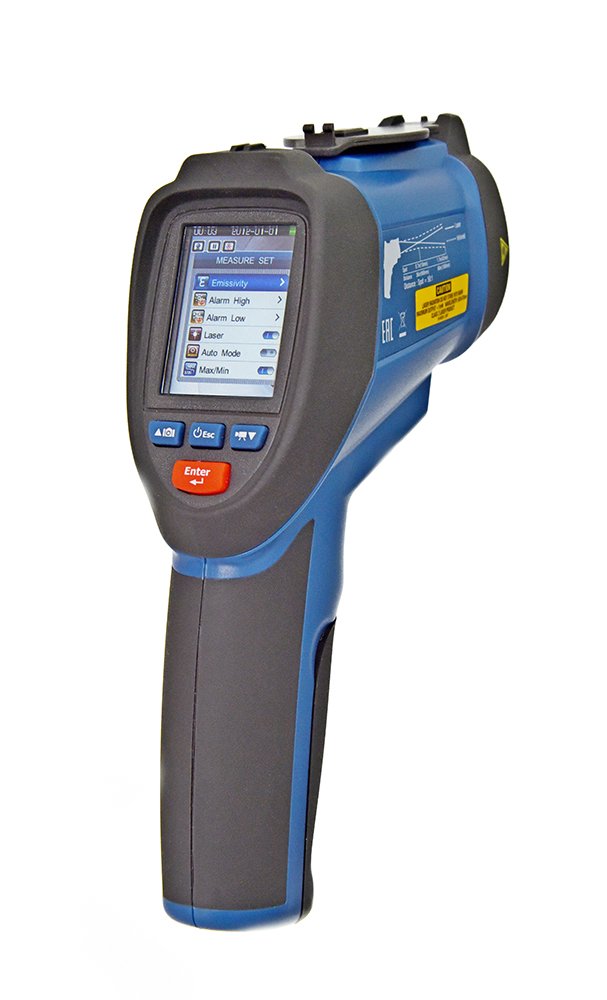 Профессиональный пирометр со встроенной камерой СЕМ DT-9860 481011