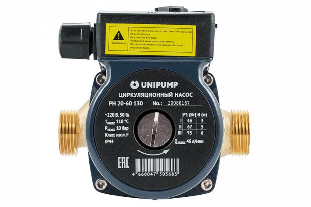 Циркуляционный насос UNIPUMP PH 20-60 130 66193