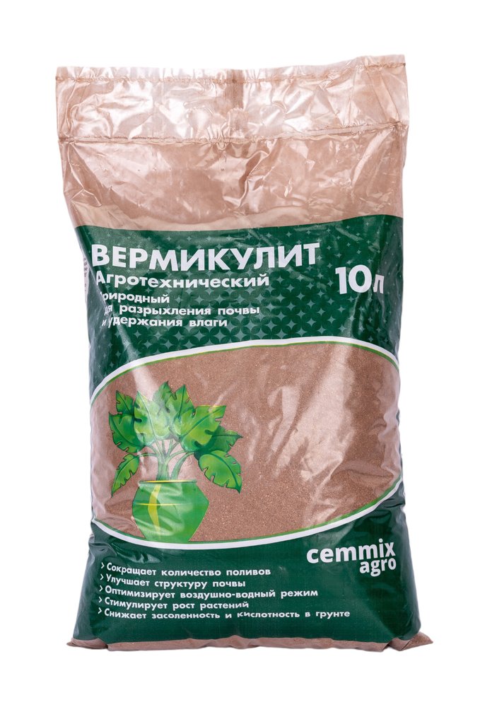 Агротехнический вермикулит CEMMIX 10 л 82578264