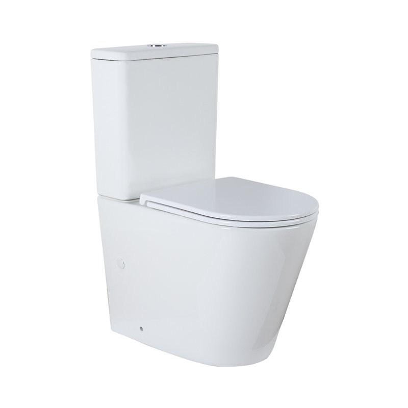 Напольный унитаз Azario размер 605x380x825 мм., безободковый AZ-2149 00051952