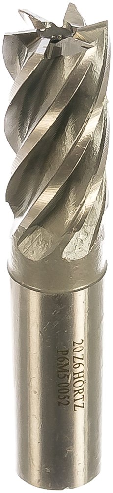 Фреза концевая (20 мм, z=6, Р6М5) HORTZ 351919