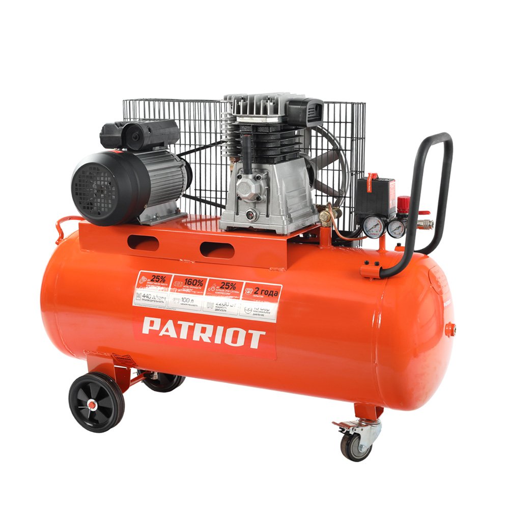 Поршневой ременной компрессор PATRIOT PTR 100-440I 525301965