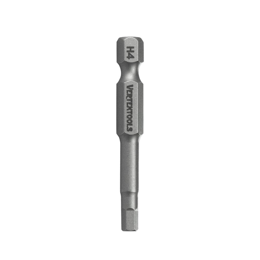 Набор бит H4 (10 шт, 50 мм) Vertextools БТ-H4-50