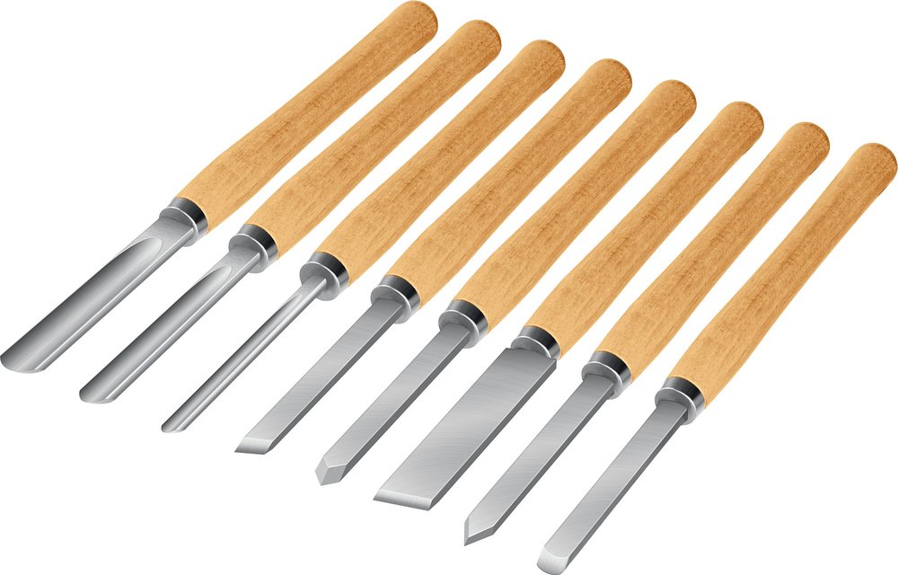 Набор ручных резцов по дереву STAYER Wood Master 8 шт. 1836