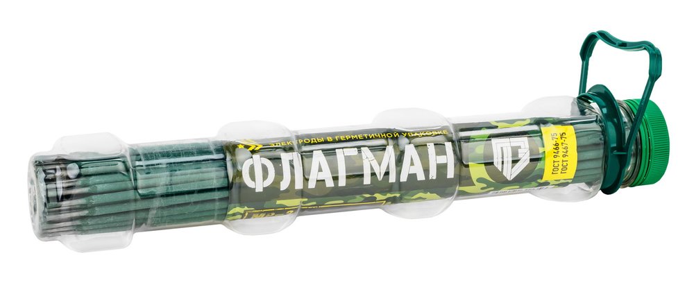Электроды МР-3 ФЛАГМАН 4.0 мм, капсула 1.9 кг, ГОСТ 9466-75 ООО «Пензенские электроды» 00-00001459