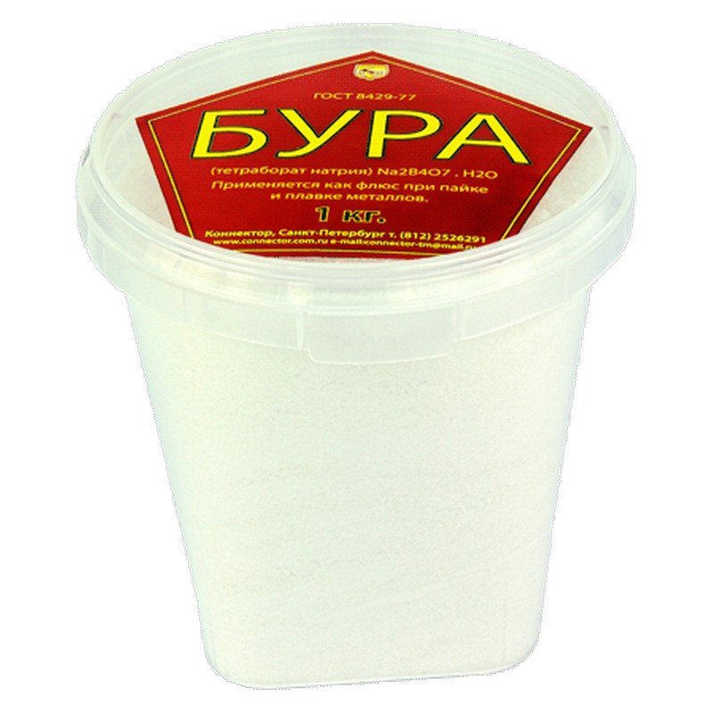 Флюс порошковый Бура 1 кг TECHHIM TH-BYRA-1000
