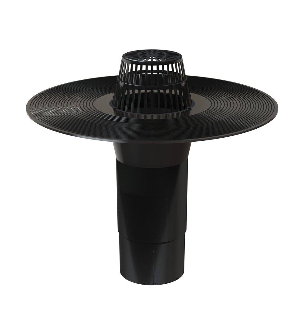 Воронка для битумных кровель без обогрева Fachmann V110x300 мм 01.002