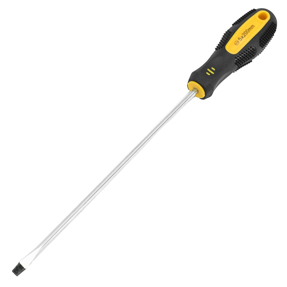 Отвертка шлицевая Pobedit Expert Cr-V, SL5х200 мм 2561520